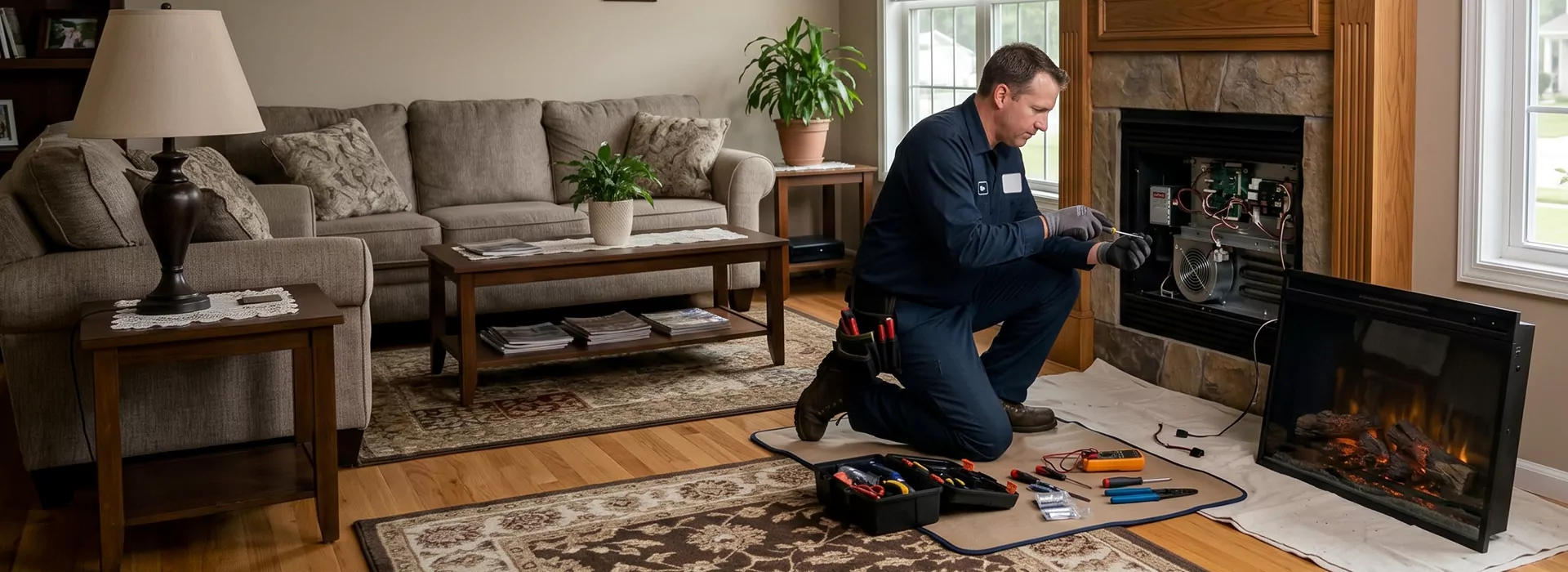 Electric Fireplace Repair in Old Bridge, NJ