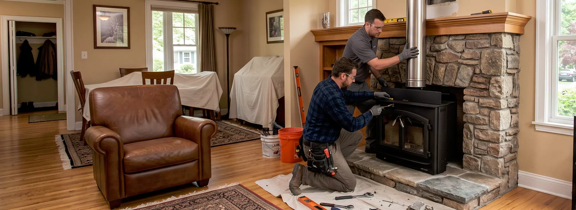 Fireplace Installation in Old Bridge