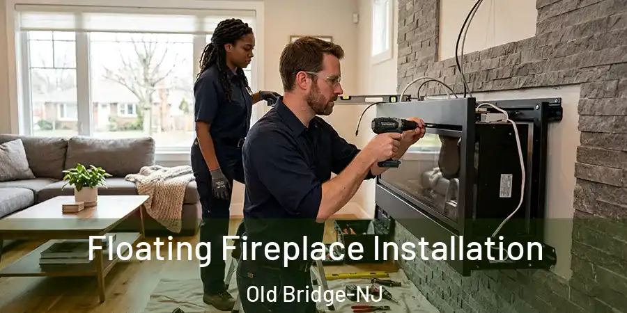 Floating Fireplace Installation Old Bridge-NJ