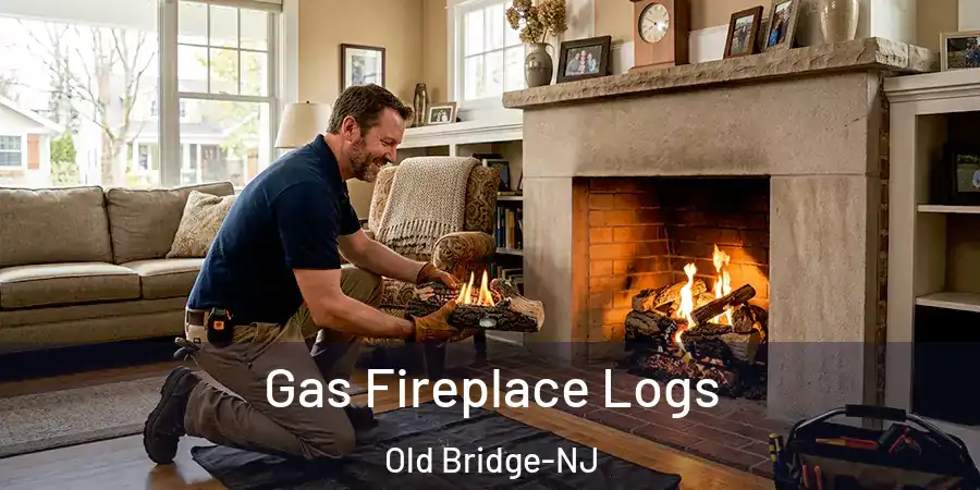 Gas Fireplace Logs Old Bridge-NJ