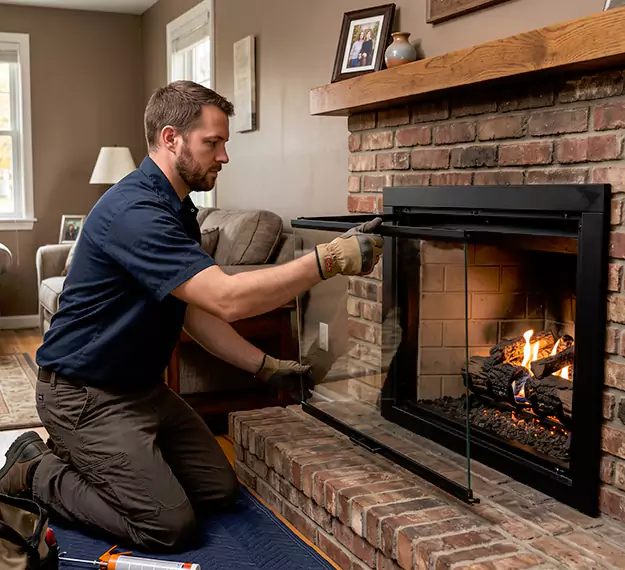 Certified Fireplace Glass Installation Company: Your Local Fireplace Glass Door Installer in Old Bridge, NJ