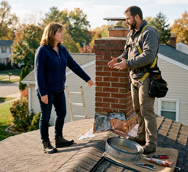 What Makes Our Chimney Flashing Services Different in Old Bridge, NJ?