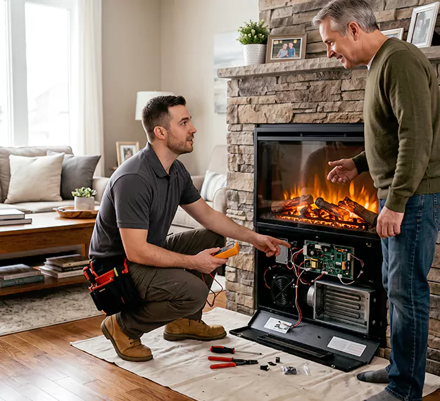 Why Old Bridge Homeowners Choose Our Electric Fireplace Repair Team?