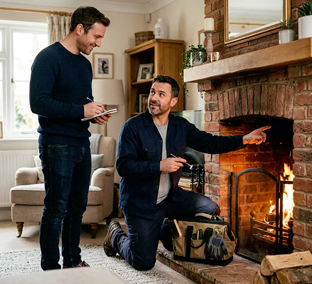 Why Old Bridge Homeowners Choose Our Fireplace Maintenance Team?