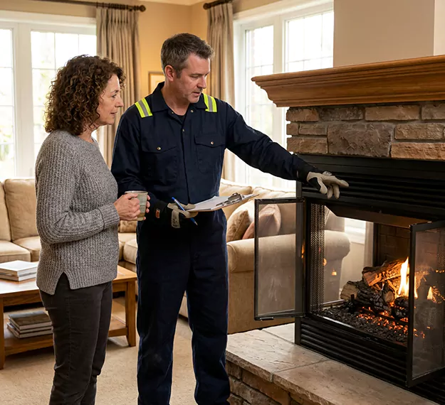 Why Old Bridge Homeowners Choose Our Gas Fireplace Embers Team?