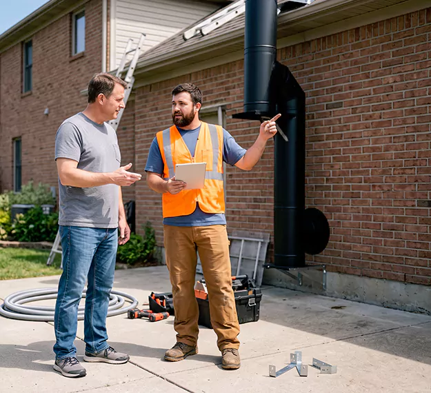 Why Old Bridge Homeowners Choose Our Metal Chimney Team?