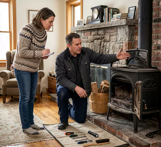 Why Old Bridge Homeowners Choose Our Wood Stove Repair Team?