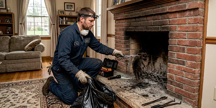 Dead Animal in Fireplace Removal Old Bridge