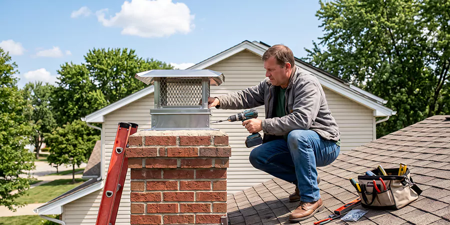 Chimney Top Cover Installation Old Bridge