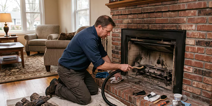 Gas Fireplace Restoration Old Bridge