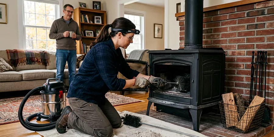 Wood Stove and Pellet Stove Cleaning Service Old Bridge