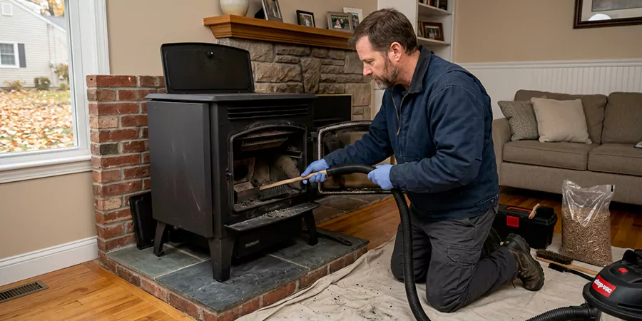 Pellet Stove Cleaning Old Bridge